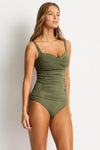 Eco Essentials Twist Front Tankini