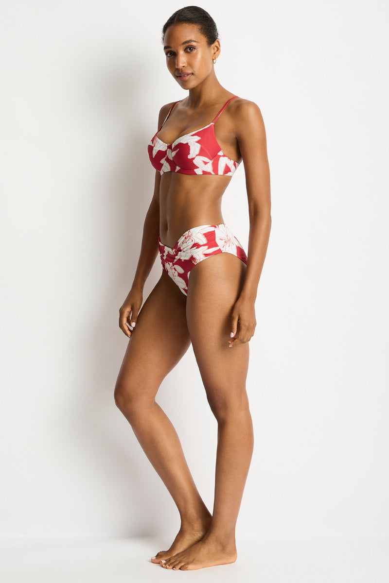 Veridian Twist Mid Bikini Pant