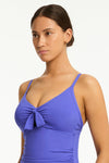 Essentials Edit Tie Front DD/E One Piece