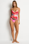 Cabo Cross Front Scoop Back One Piece