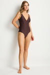 Zen Scoop Back Panel Line One Piece