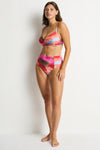 Cabo Panelled High Waist Pant