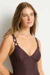 Zen Longline Tie Back One Piece