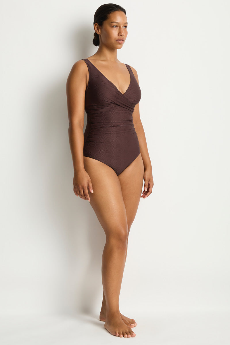 Zen Cross Front Tie Back One Piece
