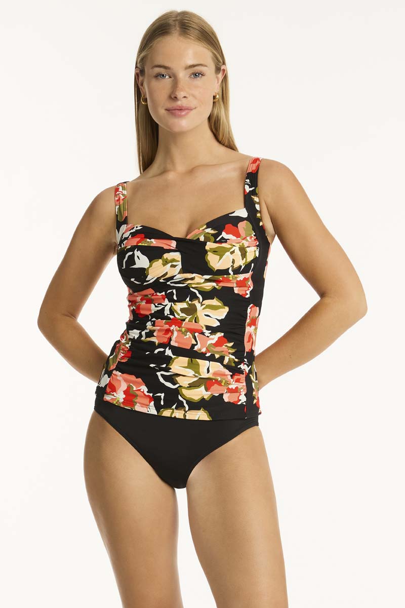 Juniper Twist Front Tankini - Juniper - Sea Level Australia 