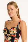 Juniper Twist Front Tankini - Juniper - Sea Level Australia 