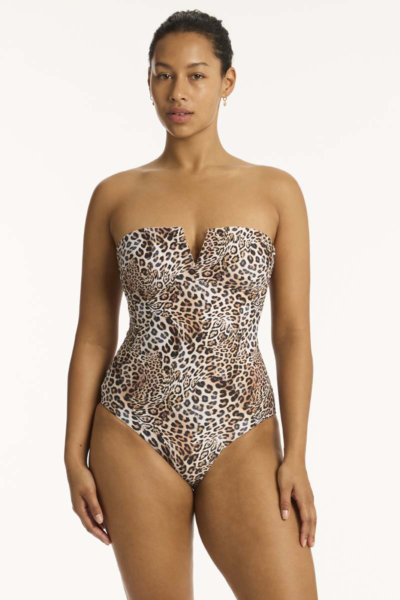 Congo Vee Bandeau One Piece - Congo - Sea Level Australia 