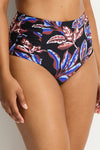 Oceanwood High Waist Gathered Side Pant
