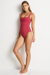 De Luxe Square Neck Bralette One Piece