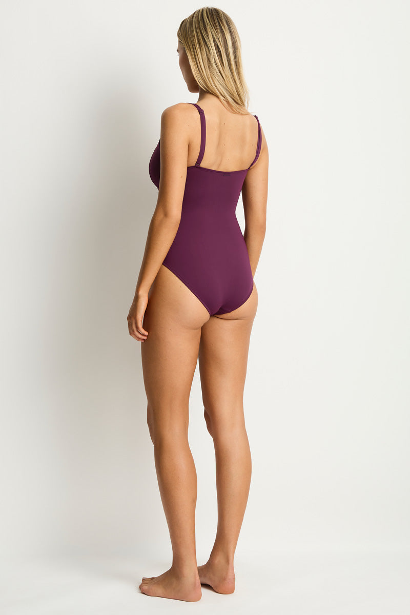 Scallop Square Neck Bralette One Piece