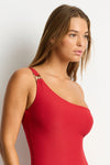 Luminara One Shoulder One Piece
