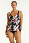 Belle Cross Front Swing Tankini