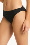 Palisades Regular Cheeky Pant - Palisades Black - Sea Level Australia 