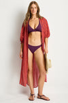 Vacay Boho Long Shirt Dress