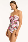 Isla Twist Bandeau One Piece - Isla - Sea Level Australia 