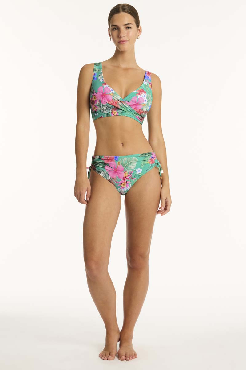 Pacifico Cross Front Multifit Bra - Pacifico - Sea Level Australia 