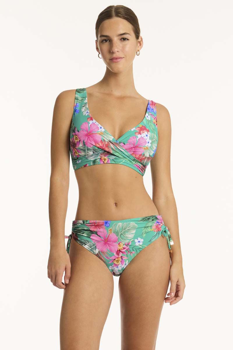 Pacifico Cross Front Multifit Bra - Pacifico - Sea Level Australia 