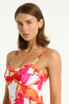 Sublime Twist Bandeau One Piece in Sea Level | Sea Level Australia 