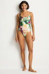 Abyss Scoop Neck One Piece