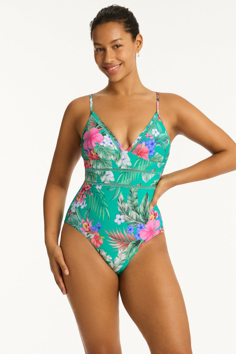 Pacifico Spliced Tri One Piece - Pacifico - Sea Level Australia 