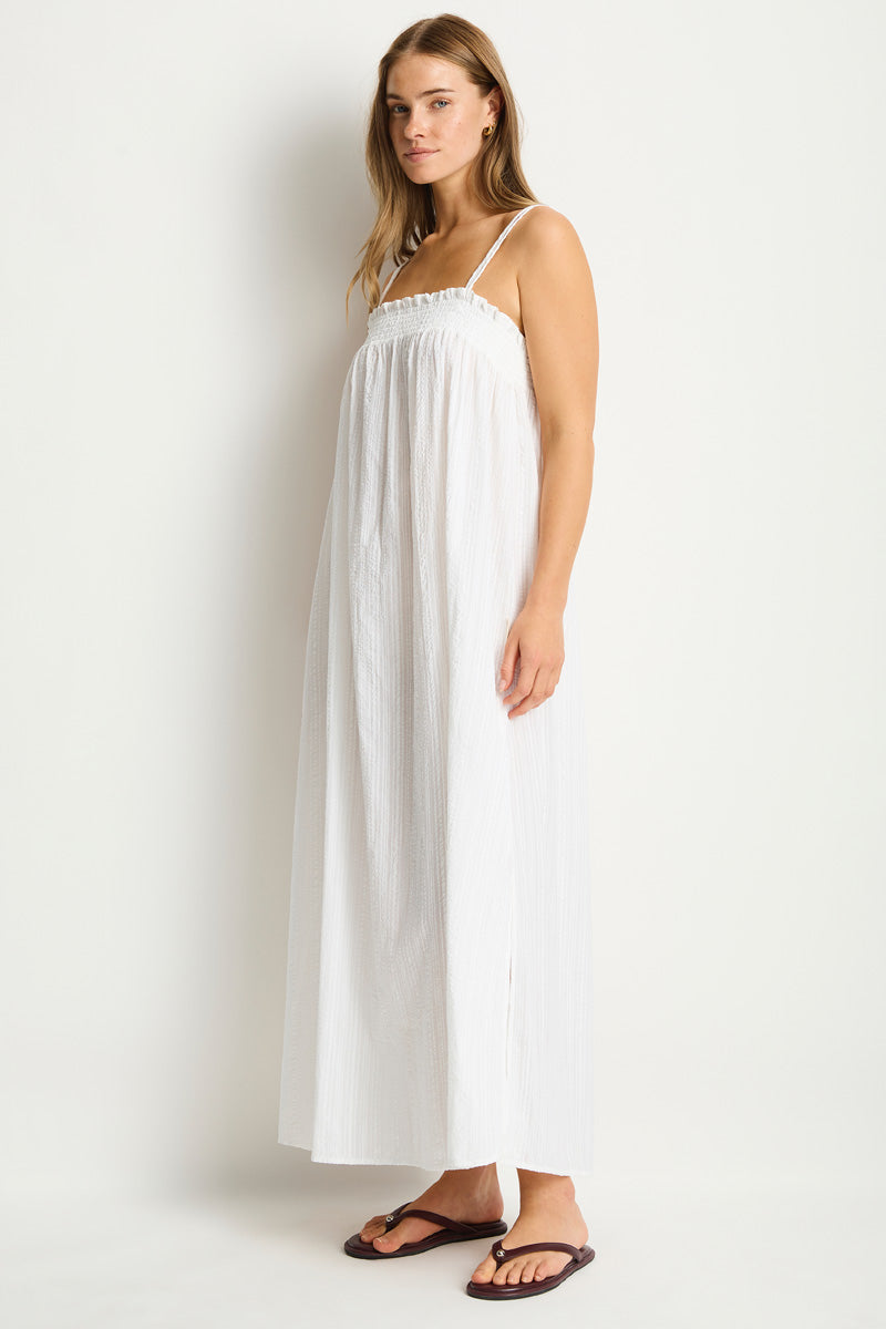 Ripples Maxi Bandeau Dress