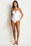 De Luxe U Bar Bandeau One Piece