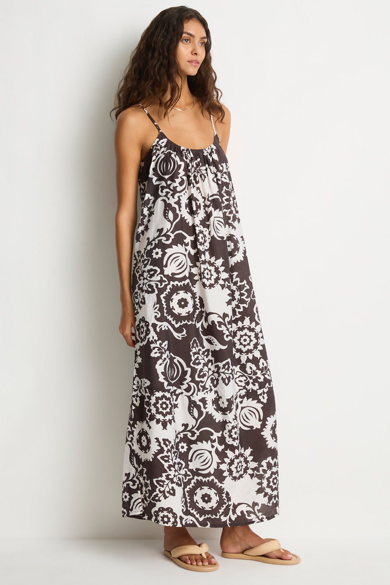 Kastello Tie Back Maxi Sundress