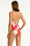 Sublime Cross Back Tri One Piece in Sea Level | Sea Level Australia 