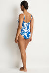 Leilana Cross Front Scoop Back Tankini