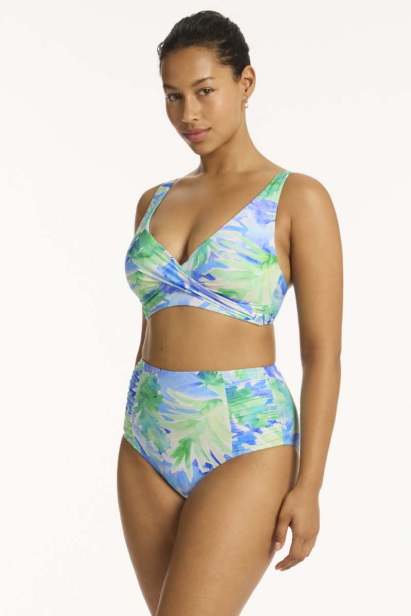 Key Largo Cross Front Multifit Bra - Key Largo - Sea Level Australia 