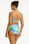 Key Largo High Waist Gathered Side Pant - Key Largo - Sea Level Australia 