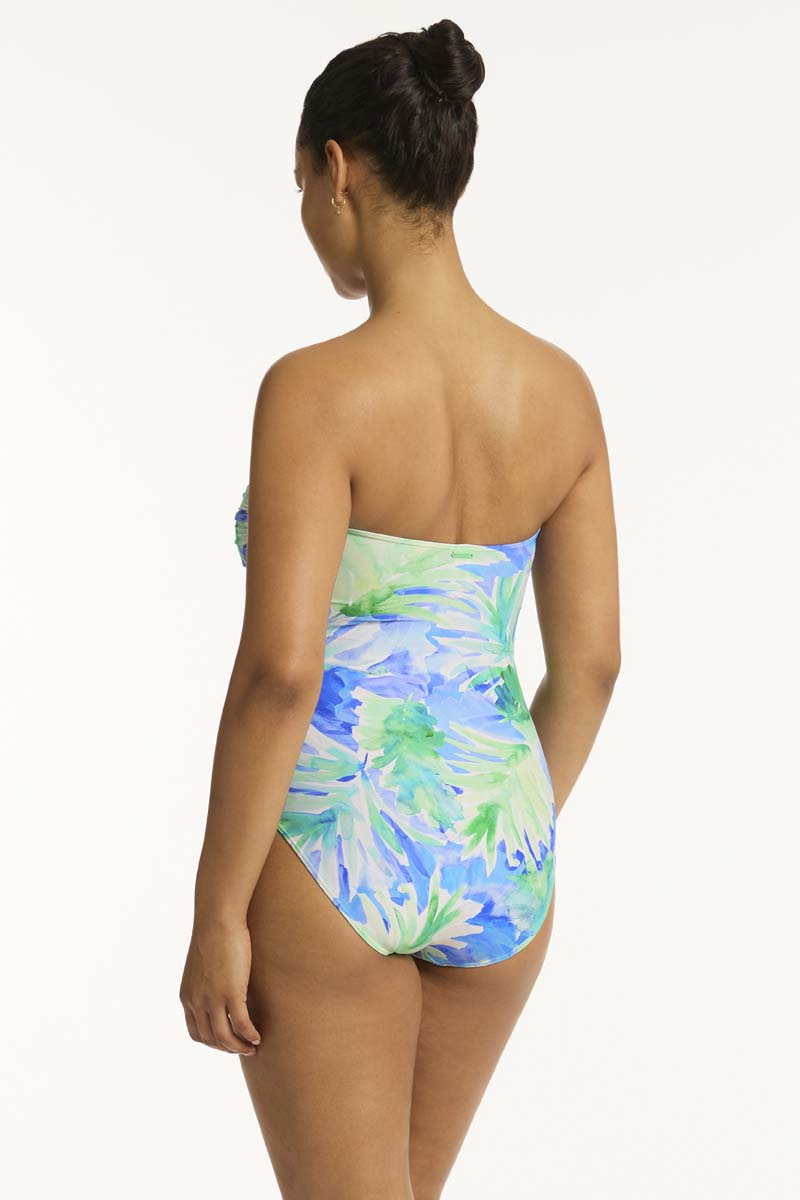 Key Largo Twist Bandeau One Piece - Key Largo - Sea Level Australia 