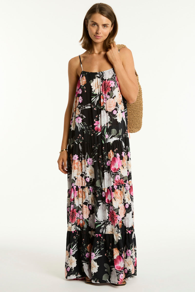 Belle Tiered Maxi Sundress