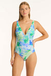 Key Largo Longline Tri One Piece - Key Largo - Sea Level Australia 