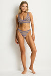 Tessera Longline Tie Back Top