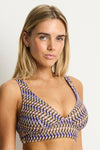 Tessera Longline Tie Back Top