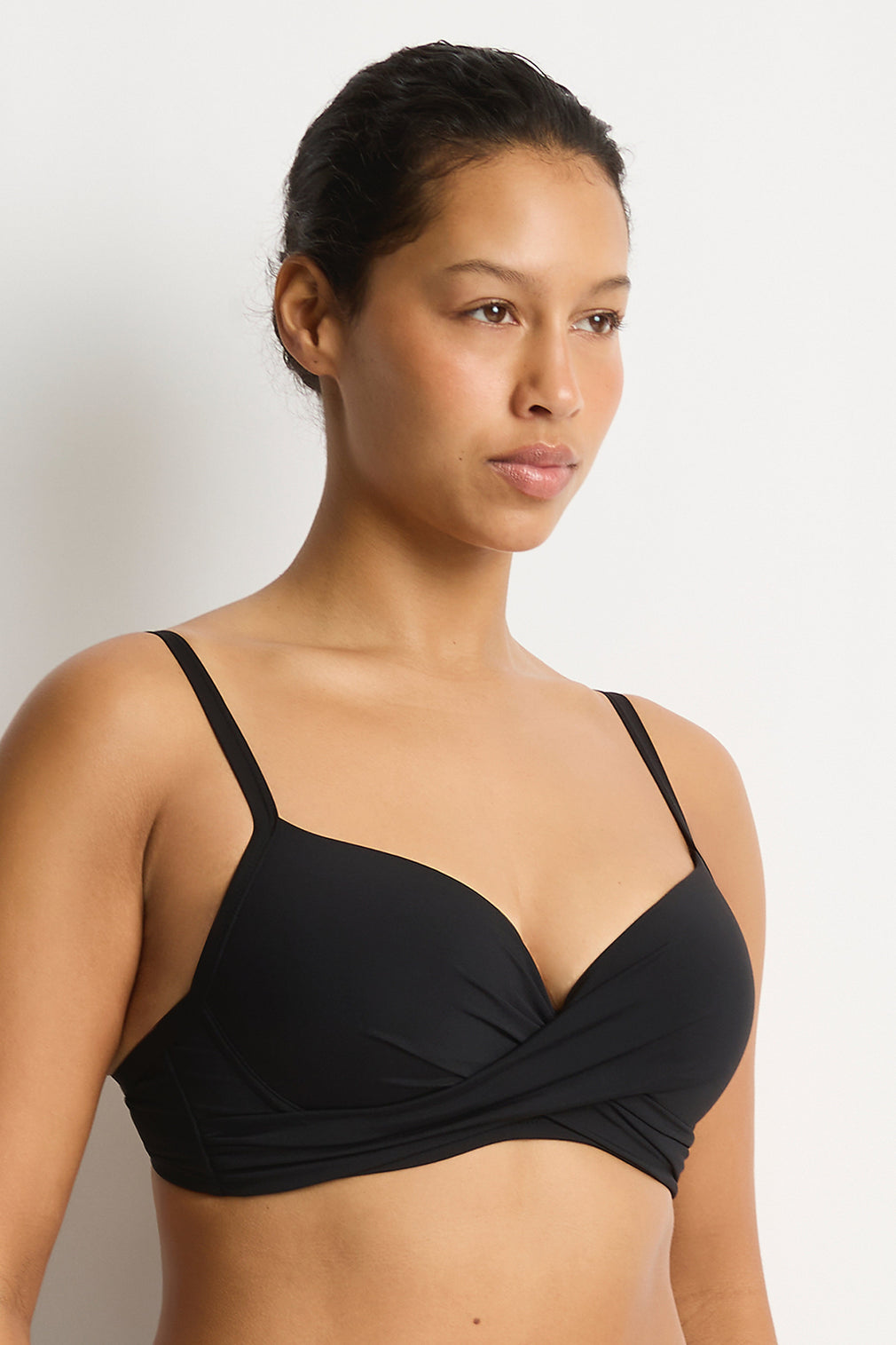 Eco Essentials Cross Front Moulded Cup Bra