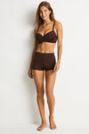 Essentials Edit Cross Front Moulded Cup Bra