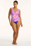 Fiesta Cross Front Tankini in Fiesta | Sea Level Australia