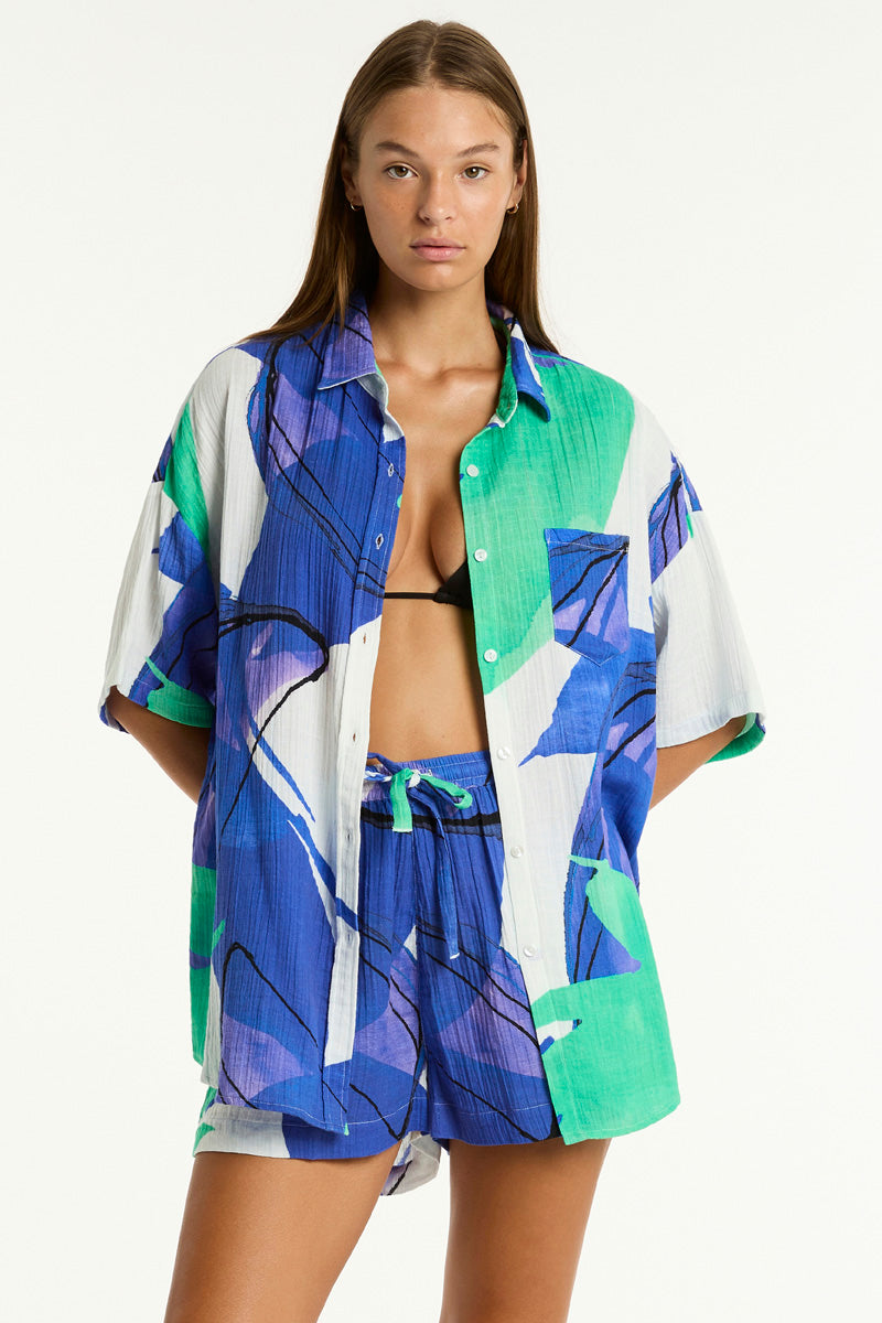 Sublime Aloha Shirt in Sea Level | Sea Level Australia 