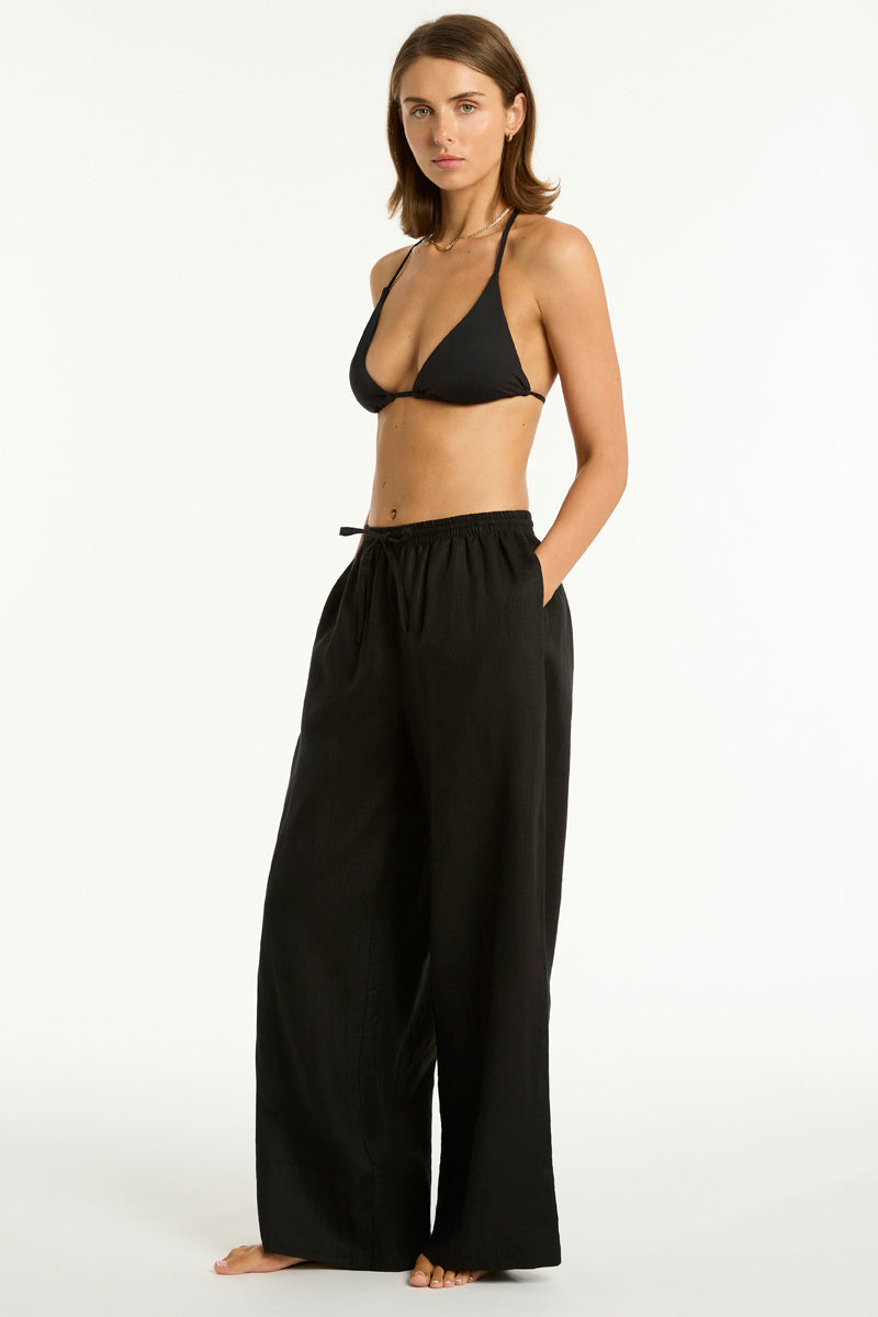 Shore Linen Palazzo Pant