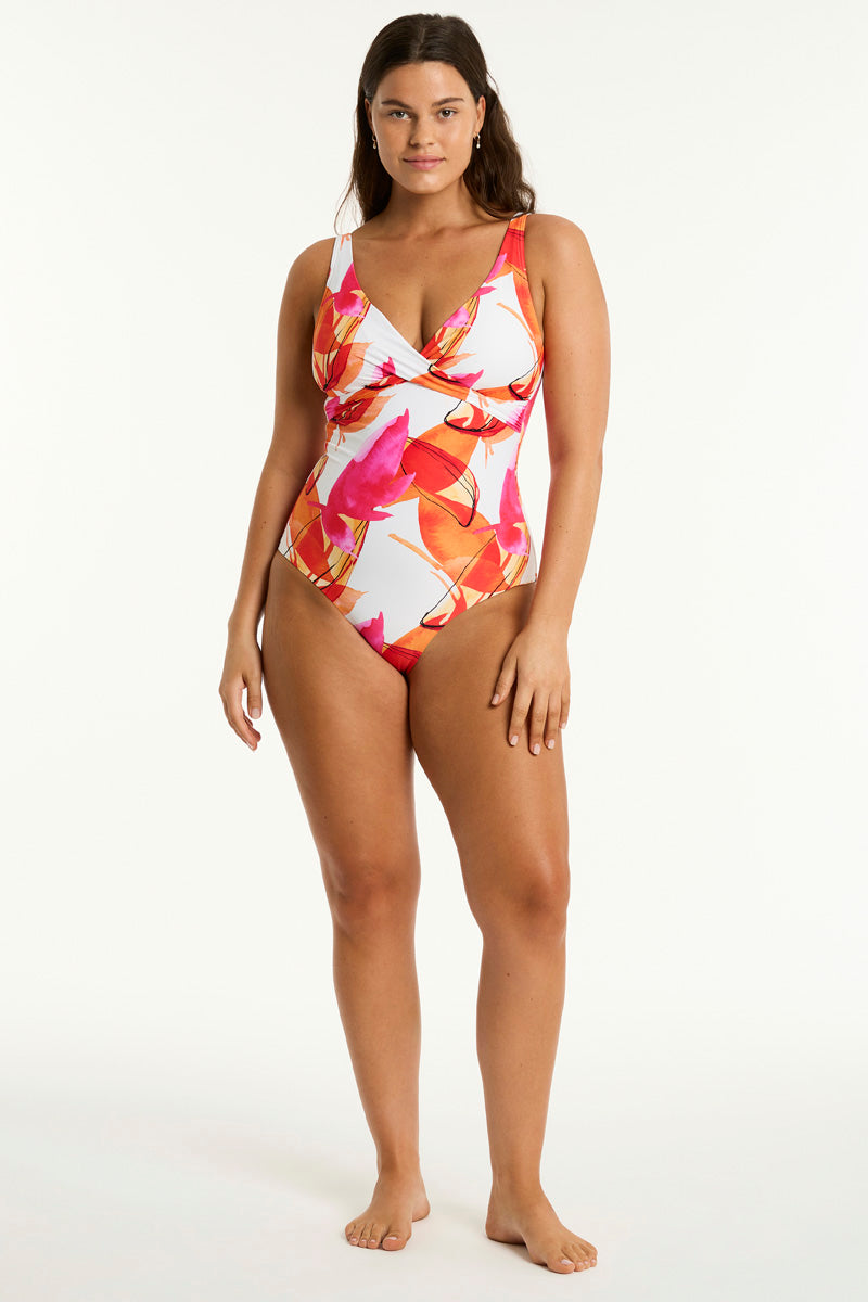 Sublime Cross Front One Piece in Sea Level | Sea Level Australia 