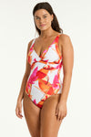 Sublime Cross Front One Piece in Sea Level | Sea Level Australia 