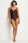 Zen Cross Front Scoop Back Tankini