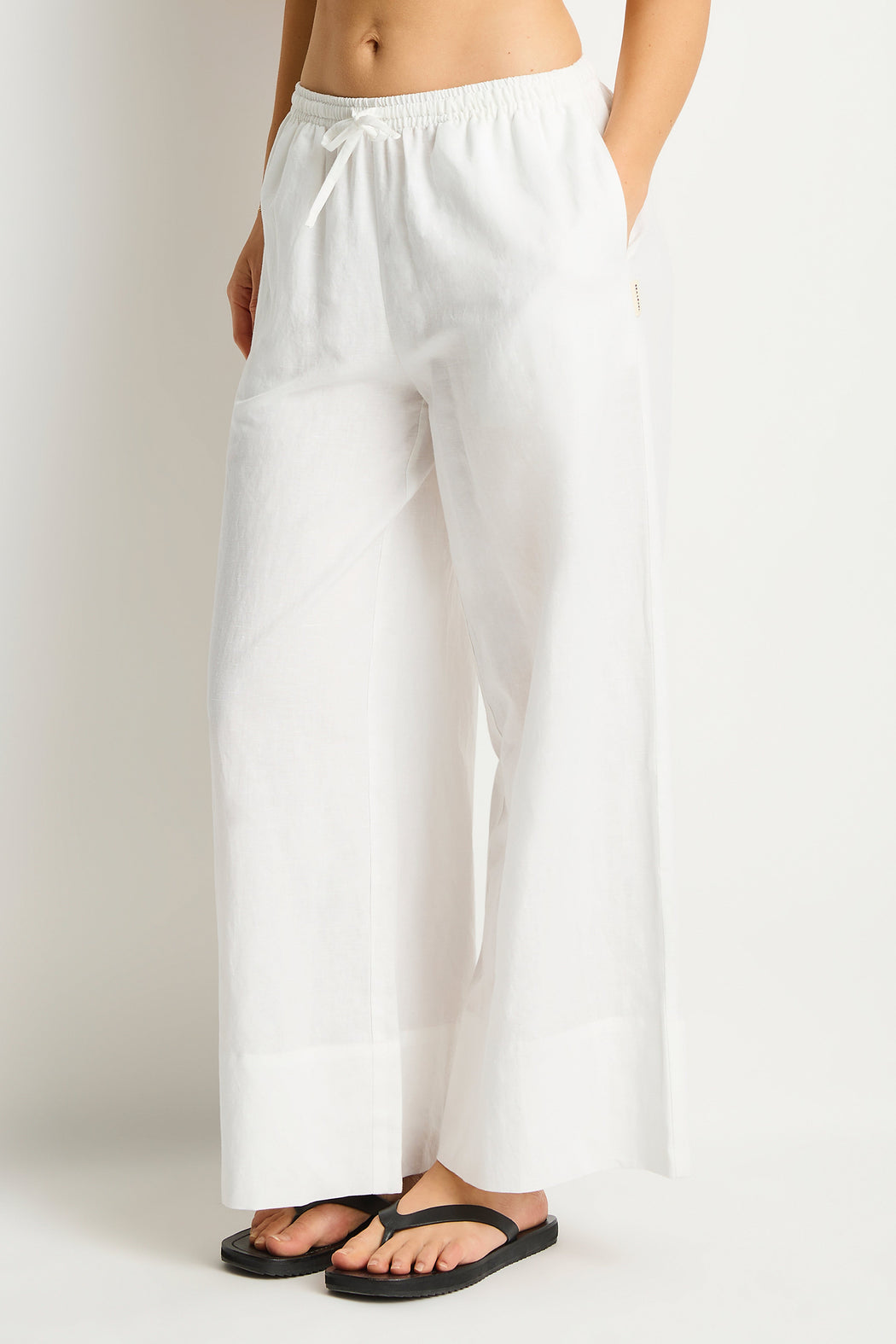 Shore Linen Palazzo Pant