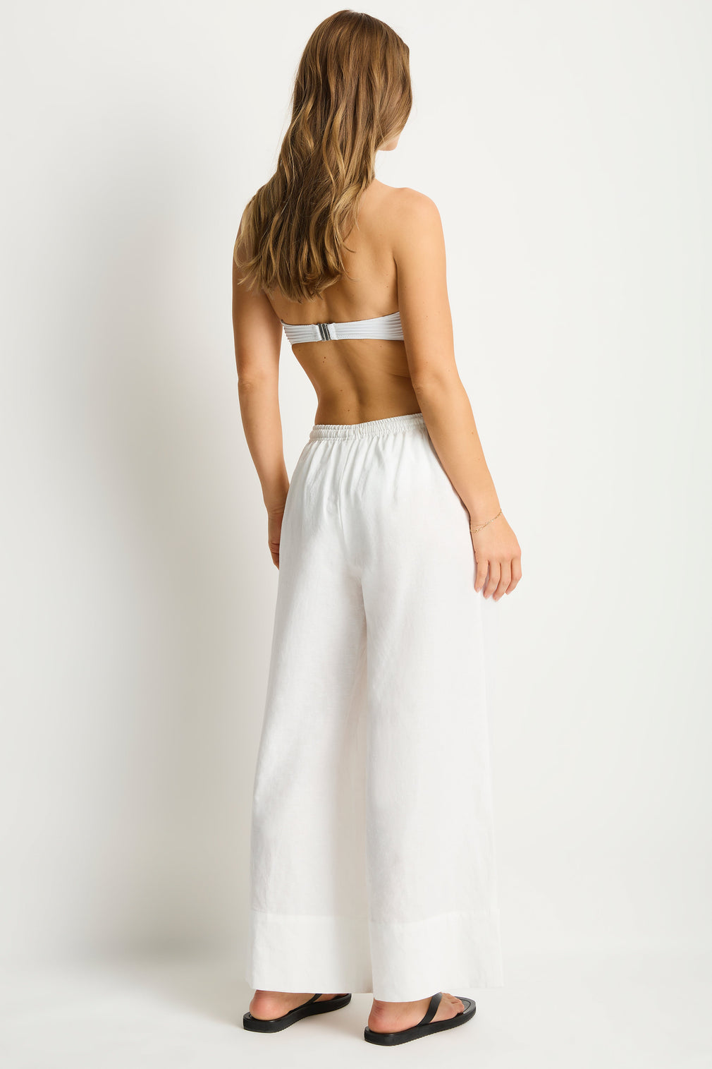 Shore Linen Palazzo Pant
