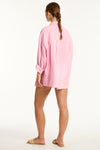 Sunset Beach Shirt - Sunset Pink - Sea Level Australia 