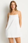 Shore Linen Shift Short Dress