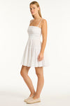 Sunset Short Bandeau Dress - Sunset White - Sea Level Australia 