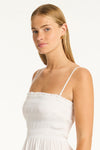 Sunset Short Bandeau Dress - Sunset White - Sea Level Australia 